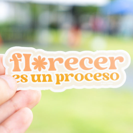 Florecer ~ Sticker